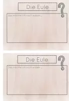 Vorschau - Arbeitsblätter - Die Eule - Arbeitsheft - Tiere des Waldes - Seite 3