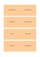 Vorschau - Aufgabenkarten - Vokabelkarten zu Tous Ensemble 2, Unité 4 - Seite 3