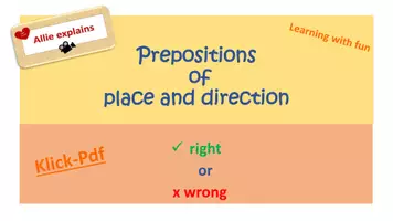 Vorschau - Arbeitsblätter - Materialpaket Klick-Pdf (interaktiv) English Grammar Homeschooling - Seite 1
