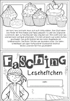 Vorschau - Arbeitsblätter - Leseheftchen Fasching - Seite 3