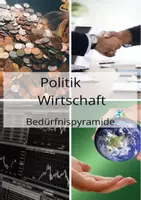 Vorschau - Arbeitsblätter - Die Bedürfnispyramide Texte Aufgaben Lösungen - Deckblatt