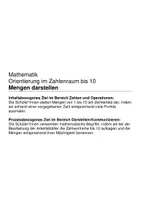 Vorschau - Arbeitsblätter - Mengen darstellen (Zahlenraum bis 10) - Seite 1
