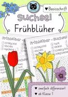 Vorschau - Unterrichtsreihen - Frühblüher Suchsel | Deutschschweizer BASISSCHRIFT - Deckblatt