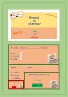 Vorschau - Arbeitsblätter - Materialpaket Klick-Pdf (interaktiv) English Grammar Homeschooling - Deckblatt