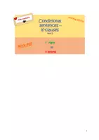 Vorschau - Arbeitsblätter - Klick-Pdf (interaktiv) If-Sätze Typ 1 Homeschooling - Seite 2