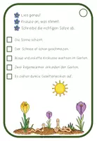 Vorschau - Arbeitsblätter - Frühlingshafter Flunkerspaziergang - Seite 3