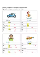 Vorschau - Arbeitsblätter - Verben mit Vokalwechsel im Präteritum - Seite 1