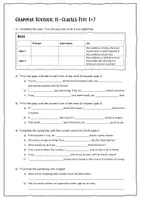 Vorschau - Arbeitsblätter - Grammar Revision: If-clauses/conditional clauses type 1+2 - Seite 1