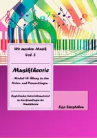 Vorschau - Arbeitsblätter - Musiktheorie: Modul 4b - Noten- und Pausenlängen - Deckblatt