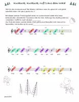 Vorschau - Arbeitsblätter - Kuckuck, Kuckuck, ruft's aus dem Wald - Singen / Noten / Spielen - Seite 2