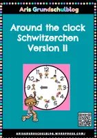 Vorschau - Arbeitsblätter - Schwitzerchen-around the clock Version 2 mit Bildern - Deckblatt