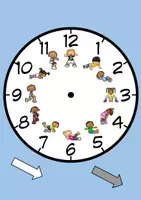 Vorschau - Arbeitsblätter - Schwitzerchen-around the clock Version 2 mit Bildern - Seite 3