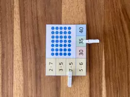Vorschau - Aufgabenkarten - Klammerkarten 1x1 - Deckblatt