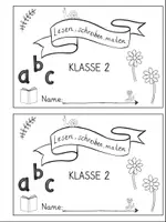 Vorschau - Arbeitsblätter - Frühlingsheft - lesen, schreiben, malen - - Seite 2