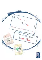 Vorschau - Spiele - Ich höre, ich lese Nr 1 - Deckblatt