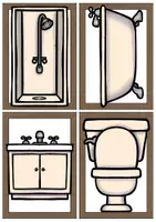 Vorschau - Bildkarten - Wort- und Bildkarten Möbel/furniture (Englisch) - Seite 2