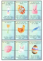 Vorschau - Spiele - Lesespiel - süße Ostern (ab 2. Klasse) - Seite 1