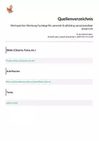 Vorschau - Arbeitsblätter - Wortspeicher Werbung Fachbegriffe sammeln Scaffolding sprachsensibler Unterricht - Seite 1