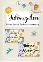 Vorschau - Unterrichtsreihen - Materialpaket: Jahreszeiten/ Datum/ Monate/ Wochentage - Deckblatt