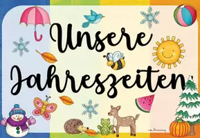 Vorschau - Unterrichtsreihen - Materialpaket: Jahreszeiten/ Datum/ Monate/ Wochentage - Seite 3