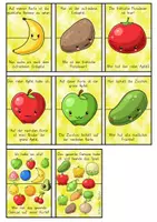Vorschau - Spiele - Lesespiel - süßes Obst und Gemüse (Ö) - Seite 2