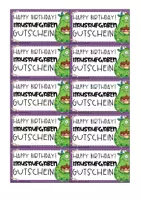 Vorschau - Bildkarten - Hausaufgabengutschein als Geburtstagsüberraschung - Seite 2