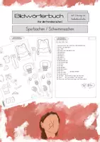Vorschau - Arbeitsblätter - Schwimmsachen Sportsachen I Bildwörterbuch I DaZ I Vokabeln - Deckblatt
