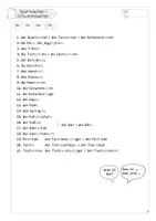 Vorschau - Arbeitsblätter - Schwimmsachen Sportsachen I Bildwörterbuch I DaZ I Vokabeln - Seite 3