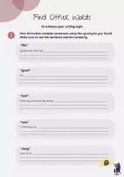Vorschau - Arbeitsblätter - Enhance your Student's Writing Style! - Seite 1