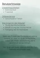 Vorschau - Stationenlernen - Domino Wortschatz Möbel (DaZ) - Seite 1