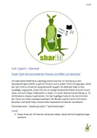 Vorschau - Präsentationen/Tafelbilder - Speaking practice warmer - Vorbereitung zur Sprechprüfung - Deckblatt