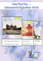 Vorschau - Präsentationen/Tafelbilder - Wortkarten bienvenue a paris Simon Bigagli - Deckblatt