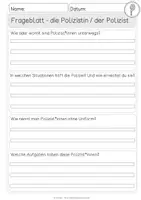 Vorschau - Unterrichtsreihen - Lesekonferenz POLIZEI | Lesetext, Frageblatt & Wissenskarte - Seite 3