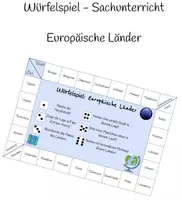 Vorschau - Spiele - SU - EU - Länder in der EU - Würfelspiel - Deckblatt