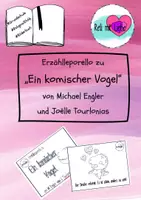 Vorschau - Arbeitsblätter - Erzählleporello ein komischer Vogel - Deckblatt