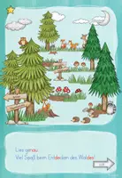 Vorschau - Stationenlernen - Lesespur, interaktiv - Wald - Fernlernen - Seite 3