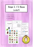 Vorschau - Arbeitsblätter - Geometrische Körper - Lernheft für 2. und 3. Klasse - Deckblatt