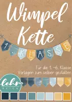 Vorschau - selbst erstellte Cliparts/Grafiken - Wimpel-Kette Vorlage zum selber gestalten - Seite 1