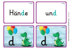 Vorschau - Stationenlernen - b, d oder p? - Lese-Lege-Spiel #Homeschooling - Seite 3
