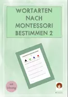 Vorschau - Arbeitsblätter - AB Wotarten nach Montessori bestimmen 2 - Deckblatt