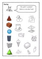 Vorschau - Arbeitsblätter - Wochenhausaufgabe zu den geometrischen Körpern - Seite 3