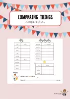 Vorschau - Arbeitsblätter - Comparing Things // Comparatives - Deckblatt