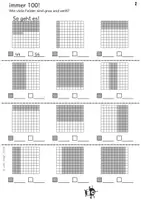 Vorschau - Arbeitsblätter - Zahlzerlegung im Hunderterfeld, Welche Zahlen ergeben 100? (12 ABs + Tafelmaterial) - Seite 3