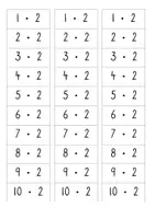 Vorschau - Spiele - Einmaleins Wendekärtchen - Deckblatt