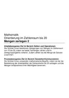 Vorschau - Arbeitsblätter - Mengen zerlegen 2 (Zahlenraum bis 20) - Seite 1