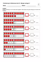 Vorschau - Arbeitsblätter - Mengen zerlegen 2 (Zahlenraum bis 20) - Deckblatt