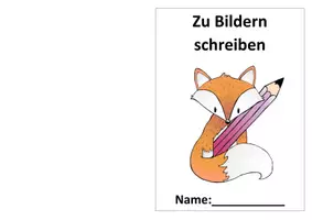 Vorschau - Arbeitsblätter - Kreatives Schreiben: Zu Bildern schreiben (Klasse 1, 2, 3) Homeschooling - Seite 1