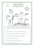 Vorschau - Arbeitsblätter - Lese- Mal Blätter- Frühling (10 Stück) - Seite 3