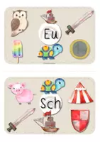 Vorschau - Fördermaterial/Inklusion - Bundle Anlautkarten - (A,B,C,D,E,F,G,H,I,J,K,L,M,N,O,P,W,Z,Ei,Eu,Sch) - Seite 3