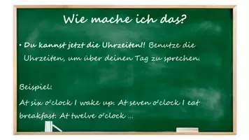 Vorschau - Präsentationen/Tafelbilder - Kreative Aufgabe My daily routine Home schooling - Seite 2